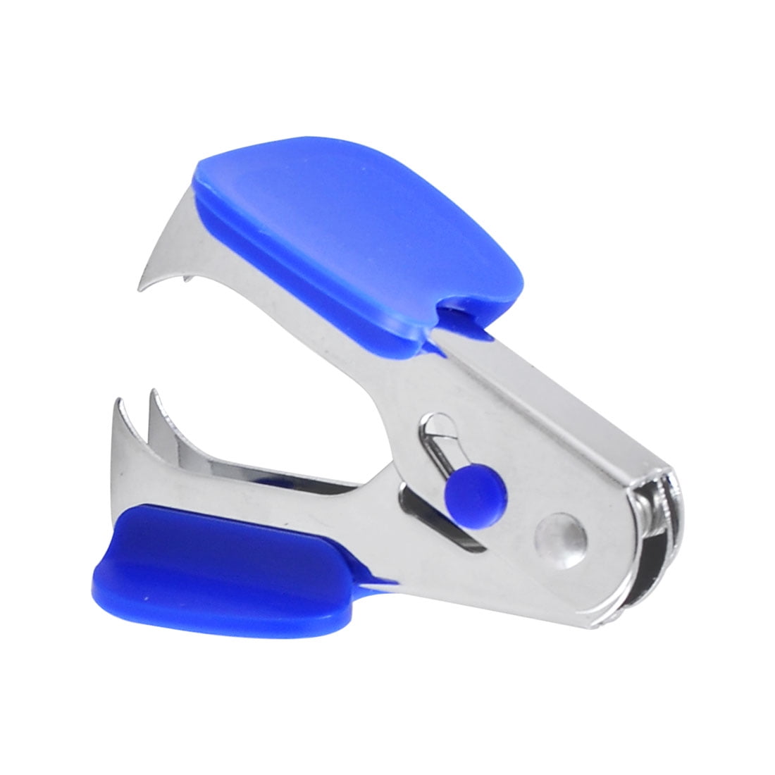 Unique Bargains Office School Steel Jaw Design Hand Locking Blue Staple Remover