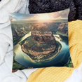 thumbnail image 2 of FANNA Short Plush Throw Pillow Cover 1PC Living Room Bedroom Outdoor Garden Sofa Decoration Comfortable Beautiful Practical 22x22in, 2 of 5