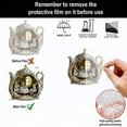 thumbnail image 5 of 2D Flat Acrylic Ornament Easter Ornaments for Tree Acrylic House Coffee Cup Decorative Pendants Cup Warm Family Acrylic Pendant Backpack Pendant Car Interior Pendant Gift Pendant Landscapes Ornament, 5 of 6