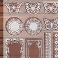 thumbnail image 4 of Juego de Recuerdos de 260 Piezas, Paquete de Suministros de áLbum de Recortes Vintage, Pegatinas de Papel y Papel Vintage, Regalos de ArtesaníA, Cartas, 4 of 5