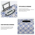 thumbnail image 4 of Bingfone Plaid Flowers Luggage Cover Washable Suitcase Cover Protector Anti-scratch Suitcase cover Fits 18-32 Inch Luggage, 4 of 8