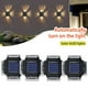 thumbnail image 1 of Lámpara LED de barandilla para valla, luces decorativas RGB/cálidas/blancas para jardín con encendido/apagado automático JShteea El nuevo, 1 of 9