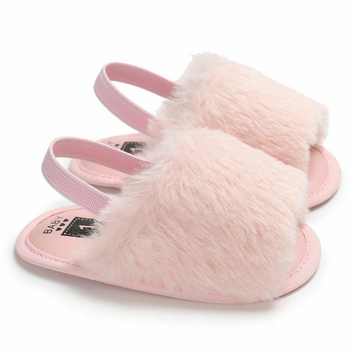 fur sandals walmart
