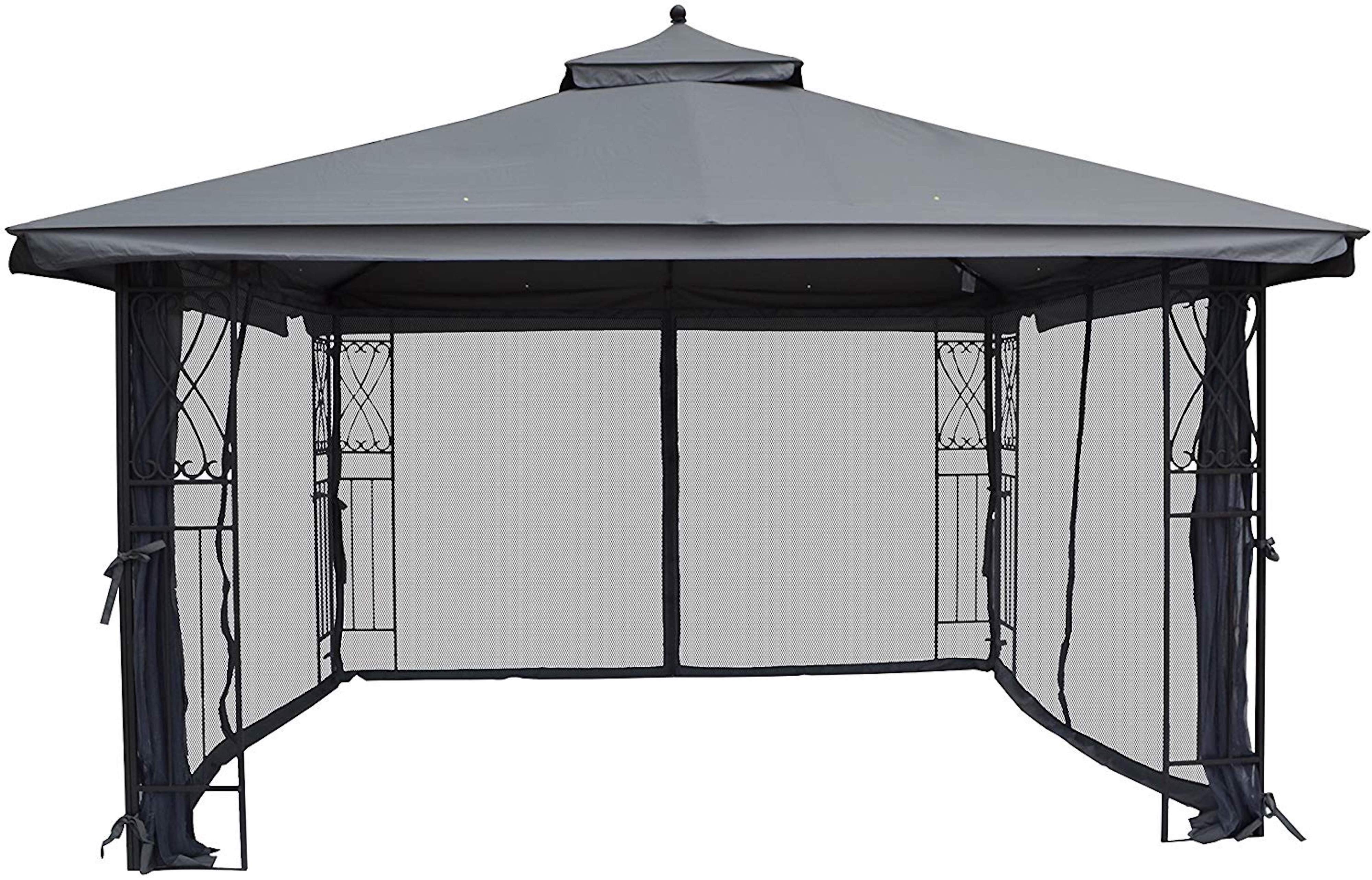 Universal 10' x 12' Mosquito Netting for Gazebo Replacement Grey Walmart Canada