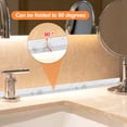 thumbnail image 3 of Cinta de sellado impermeable autoadhesiva para inodoro, tira de sellador para bañera, cinta de sellado con patrón de mármol (1.5 pulgadas x 10.5 pies), 3 of 7