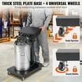 thumbnail image 6 of VEVOR Powder Coating System, 40 W 100KV Electrostatic Output Powder Coating Kit with 50L Powder Hopper, 450g Per Minute Powder Coating Machine with Spray Gun and Trolley Base, 6 of 9