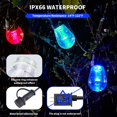 thumbnail image 2 of Cadena de luces para exteriores CAWWS de 75 pies con 30 LED RGBW regulables, 2 of 8