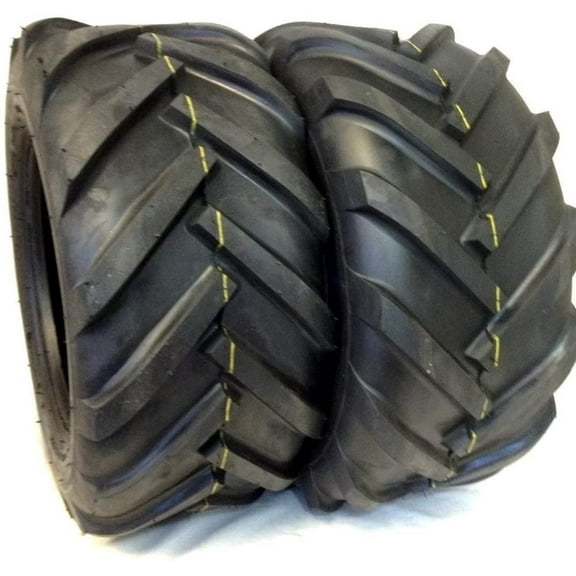 JUSTUBES 2 New 23x8.50-12 Super Lug Tractor Mower Tires – Tubeless R1 Bar Lug Pattern