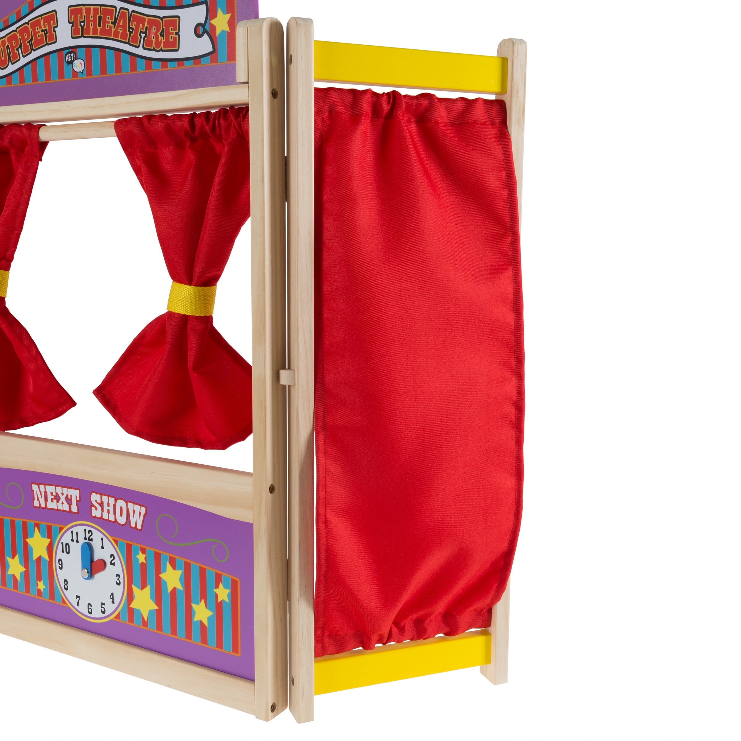 Wood Designs WD21651 Deluxe Puppet Theater with Marker Board, 48 x 47 x 6 (H x W x D)