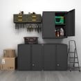 thumbnail image 6 of Sunny Lane Locking Metal Wall Cabinets for Garage, Garage Cabinets Wall Mount, Steel Floating Hanging Storage Cabinet with Doors and Adjustable Shelf for Utility Room, 6 of 9