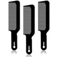 thumbnail image 1 of Paquete de 3 peines de peluquero, peine para máquina cortadora, peine para máquina cortadora de cabello con parte superior plana, 1 of 5