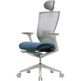 thumbnail image 1 of SIDIZ Chaise de Bureau Ergonomique Réglable T50 avec Support Lombaire, Tissu Bleu, 1 of 5