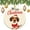 Pattern, variant on Personalised Winter Wolf Christmas Ornament Baby First Christmas Ornament Keepsake Christmas Tree Decorations Ornament Xmas Present
