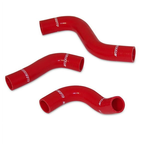Mishimoto MMHOSE-MIA-90RD Silicone Radiator Hose Kit Compatible With Mazda MX-5 Miata 1990-1993 Red