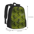 thumbnail image 3 of DouZhe Lightweight Backpack, Travel Outdoor Hiking Bag School Bookbag Casual Daypack Lizard Gecko Animal Prints Backpacks for Women Men, 3 of 7