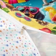 thumbnail image 4 of Homewish Vacation Dachshund Animal Twin Duvet Cover,Summer Beach Twin Bedding,Multicolor,Colorful Stars Reversible,2pcs,1 Duvet Cover and 1 Pillowcase, 4 of 6