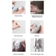 thumbnail image 4 of Injueey Soporte ajustable montado en la pared soporte autoadhesivo Simple sin taladrar estante multifuncional para colgar baño Universal Juegos de accesorios de baño Blanco, 4 of 6
