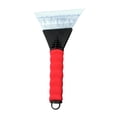 thumbnail image 3 of DYNWAVECA Ice Remover Scratch Resistant Lightweight Compact Comfortable Handle Easy Storage Sturdy for Car Windshield Snow Removal Tool Red, 3 of 8