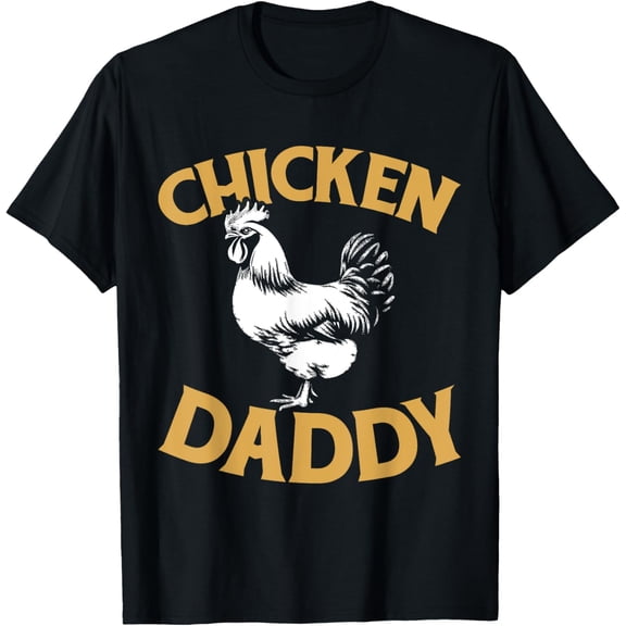Chicken Lover Chicken Daddy Father's Day T-Shirt