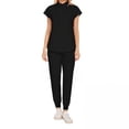 thumbnail image 1 of Uniforme de enfermera,Conjunto de uniformes de enfermera para mujer,ropa de trabajo,atención médica,Conjuntos de uniforme médico para mujer,pantalones deportivos y top cómodos,Camisetas de, 1 of 4