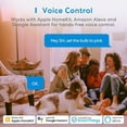 thumbnail image 4 of Bombilla conectada, LED inteligente compatible con Apple HomeKit, Siri, Alexa, Google Home y SmartThings, E27 2700K-6500K RGBCW Bombilla Wi-Fi regulable multicolor (1) Kuyhfg Bienvenido a Kuyhfg, 4 of 5