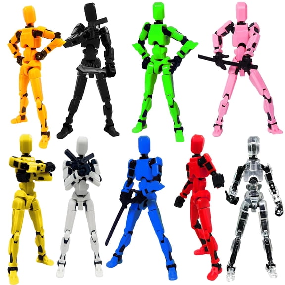 Figuras de acción DANONI Titan 13 Nova 13 Dummy Robot 13 (9 piezas)