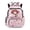 Axolotl Strawberry Pink, variant on Jeiento Pink Bow Pattern Backpack for Kids for School 8-10 Girls 3rd Grade 17 Inch Pink School Backpack Large Capacity Daypack Knapsack 17 Inch Bookbags Front Pocket