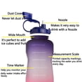 thumbnail image 3 of Botella De Agua Motivacional Grande De 68 Oz Con Marcador De Tiempo Y Pajita Extraíble Botella Sin Bpa A Prueba De Fugas Para Fitness Gym Office Yuarrent OD016991-05, 3 of 6