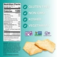 Milton's Craft Bakers Gluten YPF5 Free Crispy Sea Salt Baked Sea Salt