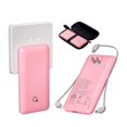 thumbnail image 1 of Power Bank Q de 10000 mAh con enchufe de pared AC para iPhone Samsung, 1 of 6
