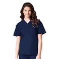 thumbnail image 2 of Maevn Core Unisex V-Neck Scrub Top & Unisex Seamless Scrub Pant Set, 2 of 5