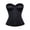 Black, variant on KHONTS,Women’s Backless Strapless Satin Longline Bustier Bridal Bras Full Support for Women White XS