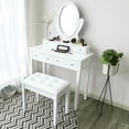 thumbnail image 3 of SONGMICS Piano Bench with Padded Cushion and Storage Compartment for, 3 of 9