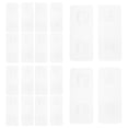 thumbnail image 5 of COSMOBETTY Shower Stickers for Shelves Transparent Plastic 10Pcs for Bathroom, 5 of 8