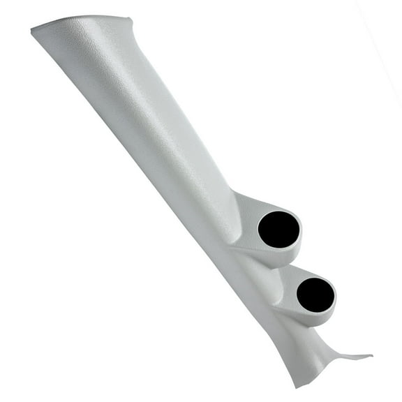 2008-2015 Mitsubishi Lancer Evolution X Gray Full Size Dual Gauge Pillar Pod