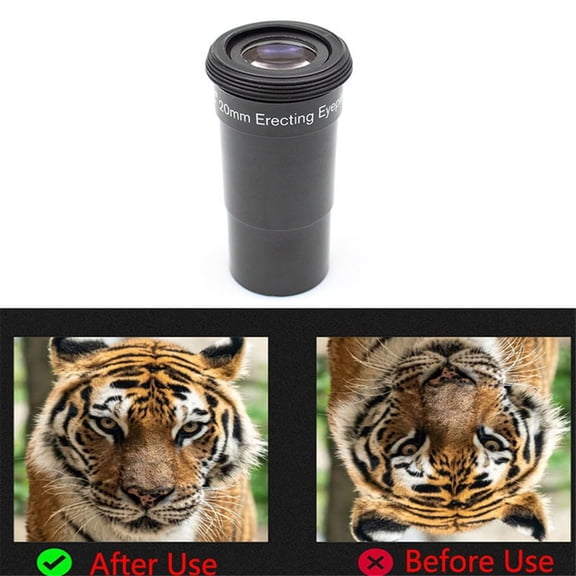 1.25inch 20mm Erecting Imaging Eyepiece for Newtonian Reflector Astronomical Telescope AR0240