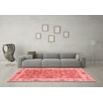 thumbnail image 3 of Ahgly Company Machine Washable Indoor Rectangle Oriental Red Traditional Area Rugs, 8' x 10', 3 of 4