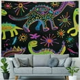 thumbnail image 4 of Autua Dinosaur Cave Painting Tapestry Wall Hanging Unique Style for Home Decor | Graphic Tapestries Art for Living Room Bedroom Farmhouse | Dorm Decorations, Various Sizes Available 40x30inch, 4 of 6