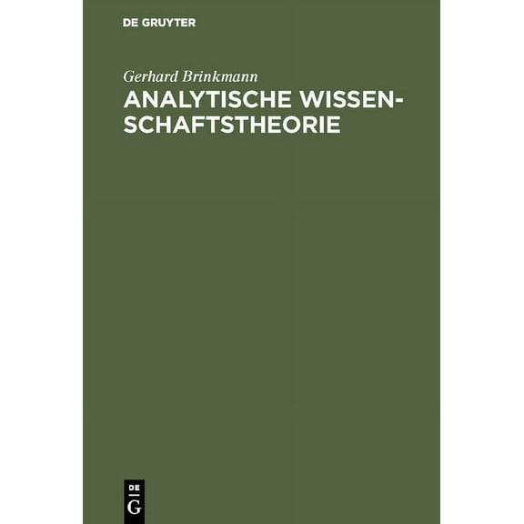 Analytische Wissenschaftstheorie, (Hardcover)