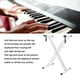 thumbnail image 3 of Soporte Electrónico de Teclado, Soporte de Piano Sin Deslizamiento Portátil para Actuatos para 54 A 88 Teclas, 3 of 7