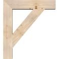 thumbnail image 3 of Ekena Millwork 5 1/2"W x 32"D x 36"H Traditional Block Smooth Bracket, Douglas Fir, 3 of 25