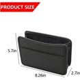 thumbnail image 2 of Yazoeia Car Trash Can, Leather Foldable Hanging Mini Automotive Dustbin Garbage Organizer Holder, Vehicle Storage Bag Container with One Roll Trash Bag, Universal for SUV Truck RV CJC912-116438, 2 of 6