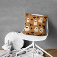thumbnail image 4 of Halloween Throw Pillow Cases Happy Halloween Ghost Boo Spooky Pillow Cases Sofa Bed Throw Cushion Cover for Home Office Halloween Decor,20x20 Inch (2Pcs), 4 of 6