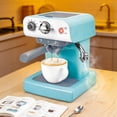 thumbnail image 3 of Home Simulation Pretend Play Toys Set for Kids - Coffee Maker, Washing Machine, Iron, Egg Beater, Juicer, Vacuum Cleaner & Microwave - DIY Kitchen Playset, Interactive Operation, Best Gift Choices, 3 of 11