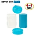 thumbnail image 3 of Wonder Factory Never Dry Single Sand – Blue - Never Dries Out and Gluten Free, 3 of 11