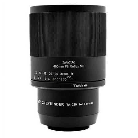 SZX 400mm f/8 Reflex MF Lens with 2x Extender Kit for Nikon Z, Black
