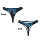 thumbnail image 3 of Balery Lonely Night Sky Wolf Tangas de Algodón para Mujer con Estampado – Ropa Interior Sexy, Transpirable, G-string-X-Large, 3 of 6