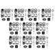 thumbnail image 1 of 10 Set Carburetor Repair Rebuild Kit for Walbro K20-WYL WYL-240-1 WYL-242-1 WYL Ryobi Stihl Echo BE0, 1 of 5