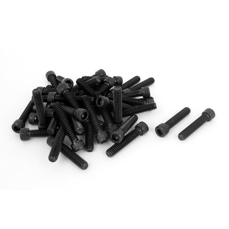

Uxcell 1/4 -20x1-1/4 Alloy Steel Black Hex Socket Head Cap Screws Bolts (50-pack)