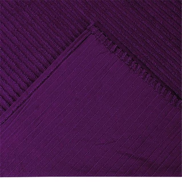 Better Trends BSASP3PCDOPL Better Trends Jullian Collection 100% Cotton Full/Double Bedspread Set in Plum